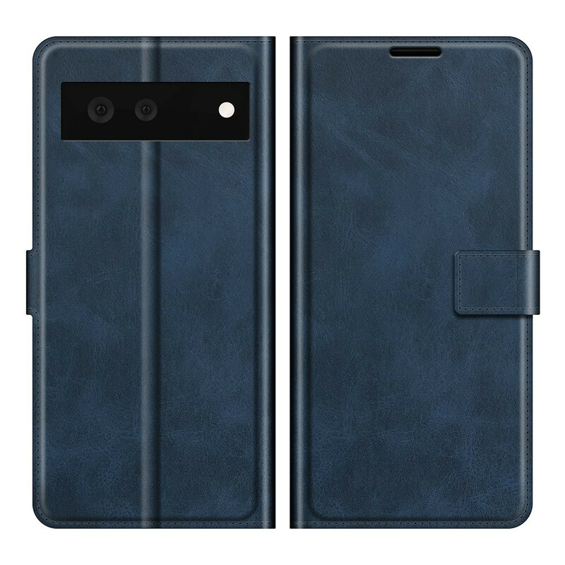 Google Pixel 6 Slank Lederen Effect Hoesje