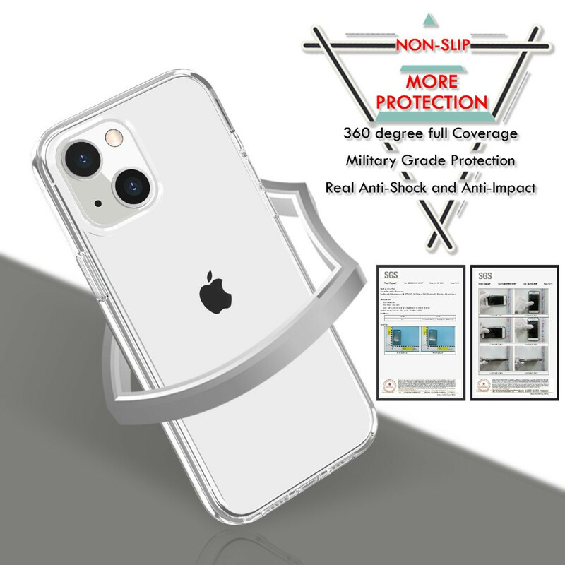 iPhone 13 Mini Duidelijk Getint Geval iPhone 13 Mini Duidelijk Getint Geval