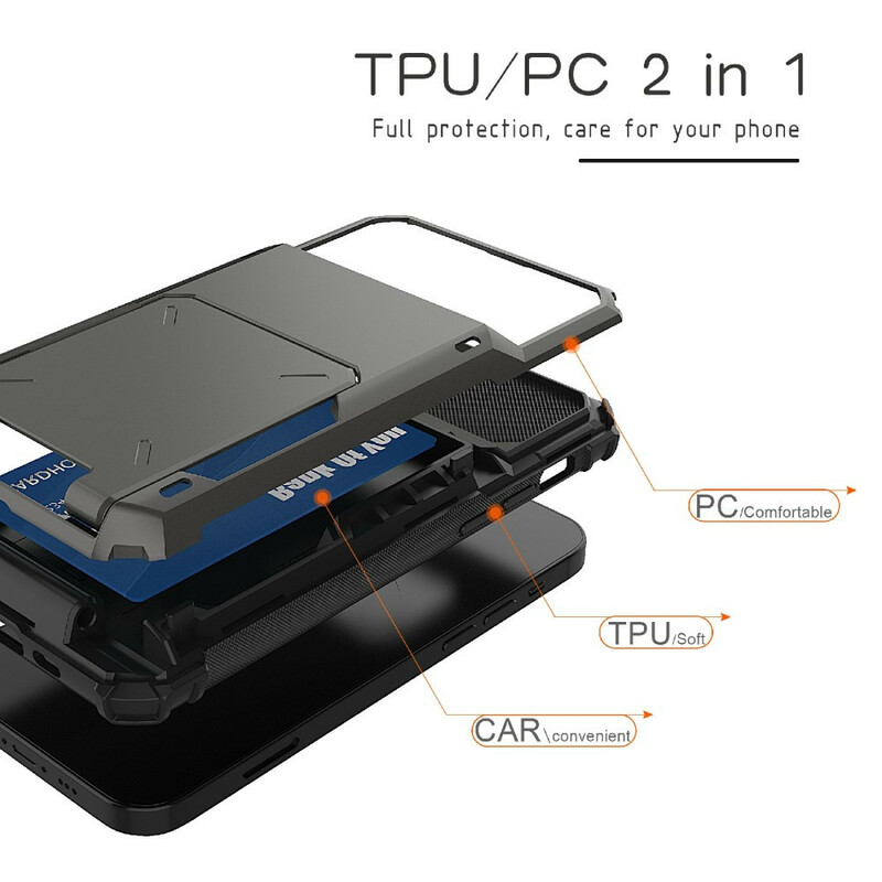 Case iPhone 13 Mini kaarthouder Flip stijl