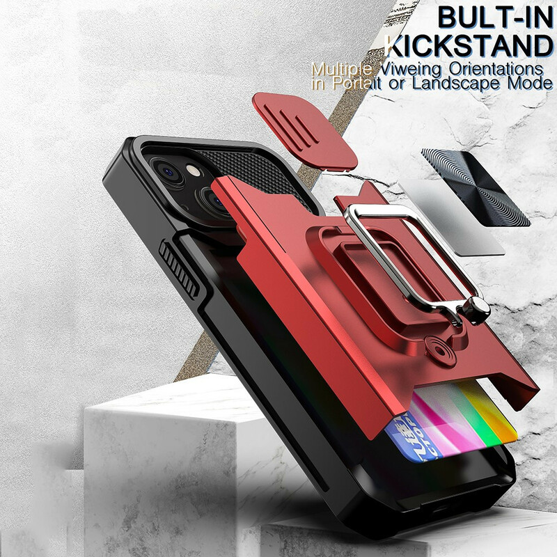 iPhone 13 Mini Multi-Functionele Lens Case iPhone 13 Mini Multi-Functionele Lens Case