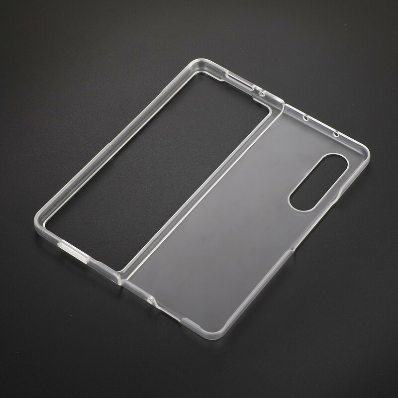 Samsung Galaxy Z Fold 3 5G Plastic geval duidelijk mat