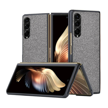 Samsung Galaxy Z Fold 3 5G Getextureerd Lederen Hoesje