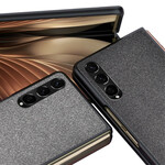 Samsung Galaxy Z Fold 3 5G geweven lederen hoesje