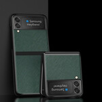 Samsung Galaxy Z Flip 3 5G Kunstlederen Hoesje Samsung Galaxy Z Flip 3 5G Kunstlederen Hoesje