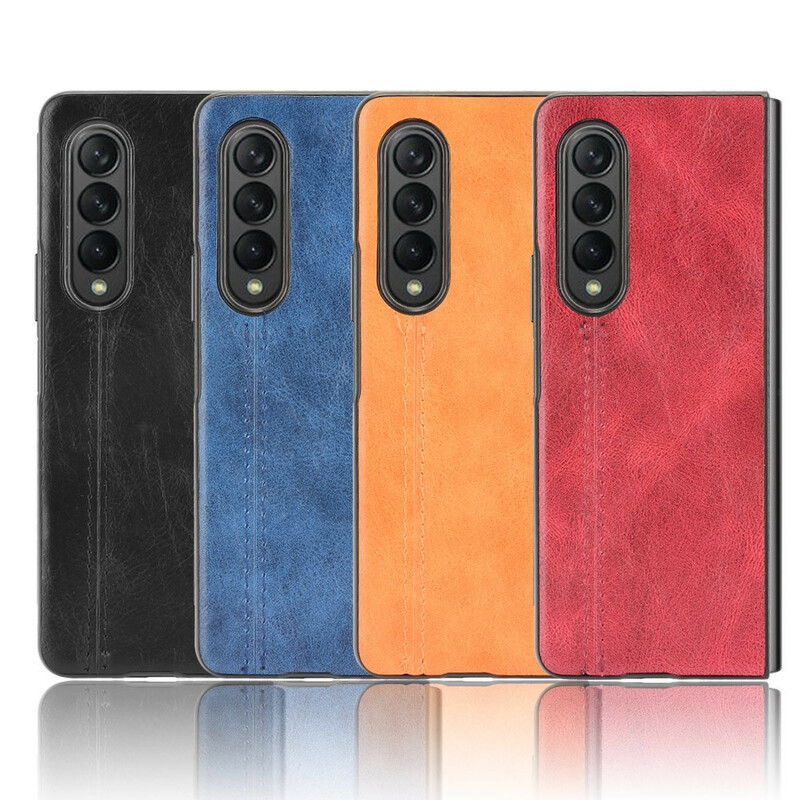 Samsung Galaxy Z Fold 3 5G Lederen Effect Hoesje
