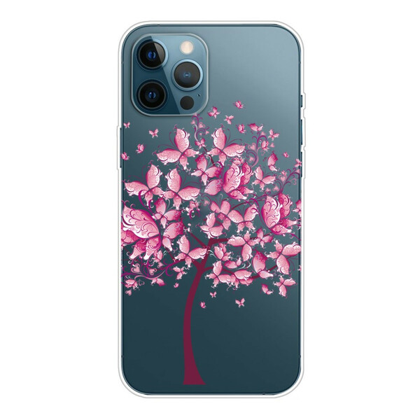 Hoesje iPhone 13 Pro Top Tree Roze