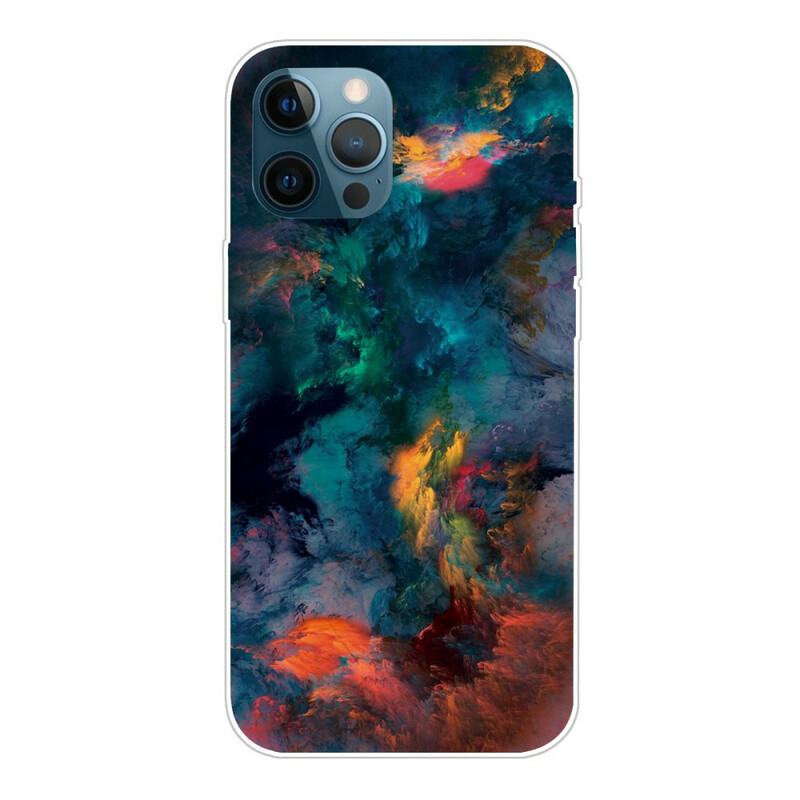 iPhone 13 Pro Case Gekleurde Wolken