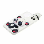 iPhone 13 Pro Schattige Panda 3D Geval