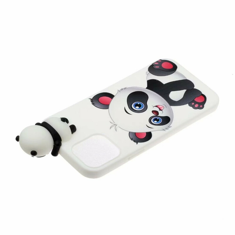 iPhone 13 Pro Schattige Panda 3D Geval