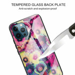 iPhone 13 Pro Geval Gehard Glas Wees Altijd In Bloei