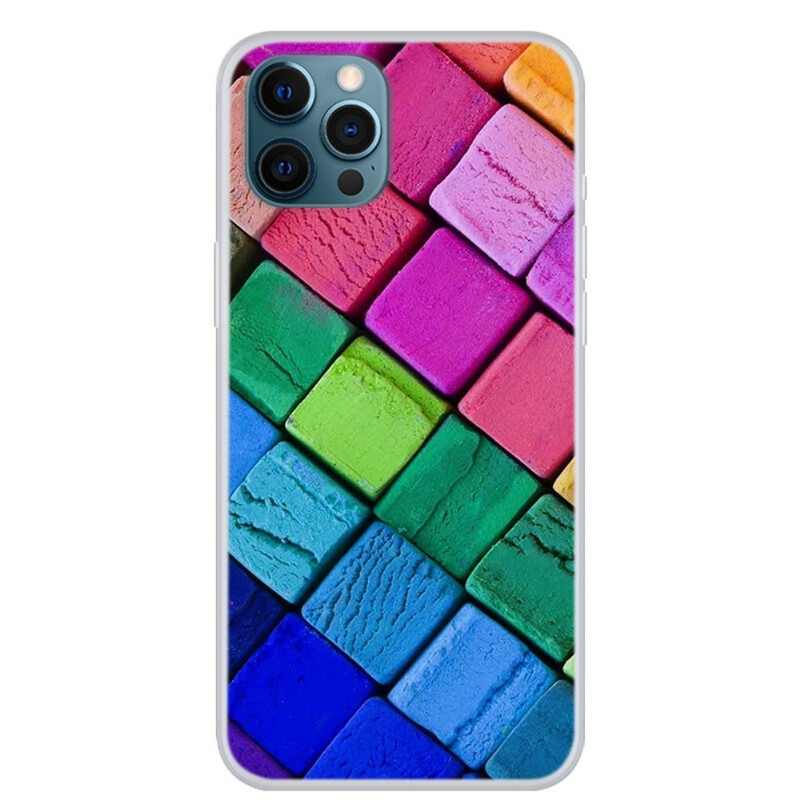 iPhone 13 Pro Case Gekleurde Kubussen