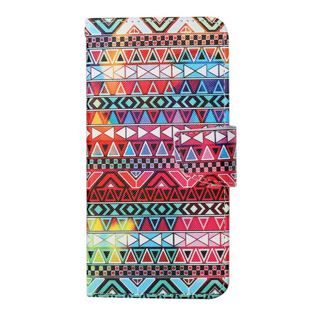 iPhone 13 Pro Patchwork Hoesje met Koord