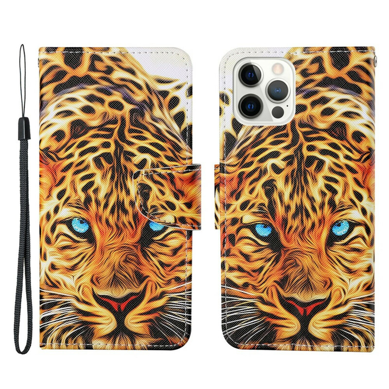 iPhone 13 Pro Tijger Hoesje met Koord