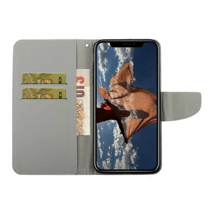 iPhone 13 Pro Tijger Hoesje met Koord