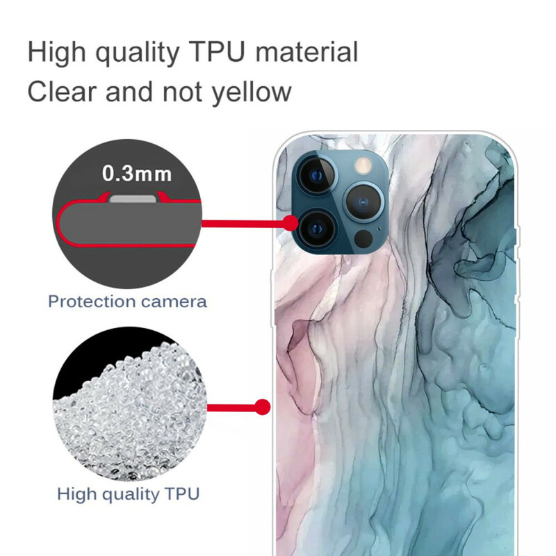 iPhone 13 Pro marmeren kleuren case