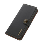 iPhone 13 Pro Echt Lederen Hoesje KHAZNEH RFID iPhone 13 Pro Echt Lederen Hoesje KHAZNEH RFID