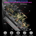 iPhone 13 Pro Camouflage Verwijderbare Case