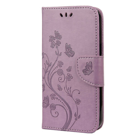 Bloemen Lanyard Case voor iPhone 13 Pro
