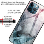 iPhone 13 Pro Max Case Marmer Gehard Glas