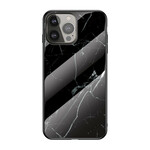 iPhone 13 Pro geval marmeren kleuren gehard glas