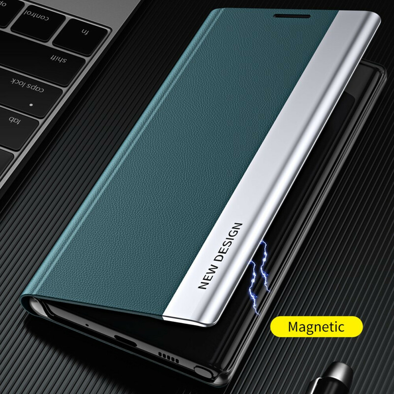 Flip Cover iPhone 13 Pro Kunstleer Magnetische Sluiting