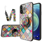iPhone 13 Pro Magnetische Patchwork Case