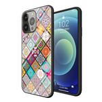 iPhone 13 Pro Magnetische Patchwork Case