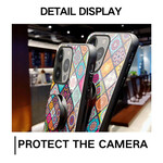 iPhone 13 Pro Magnetische Patchwork Case