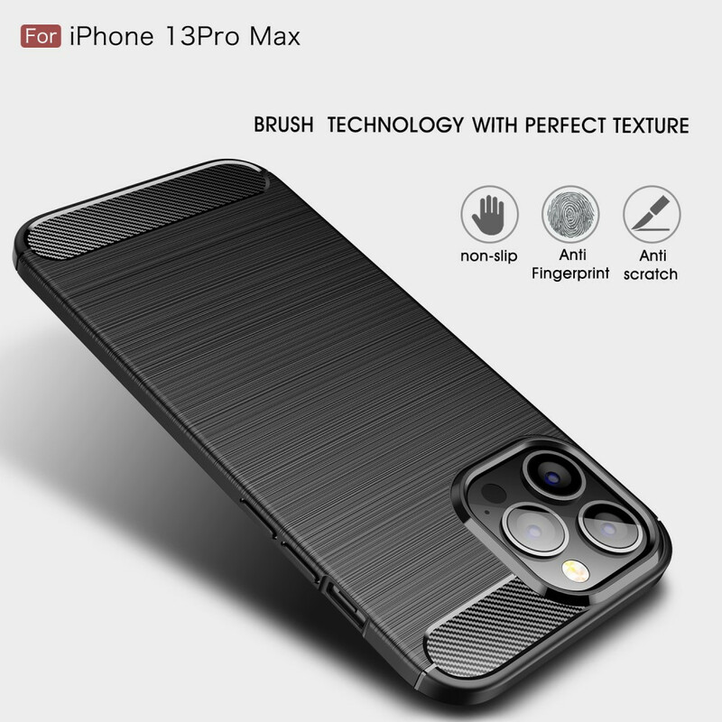 iPhone 13" Koolstofvezel Max Case Geborsteld