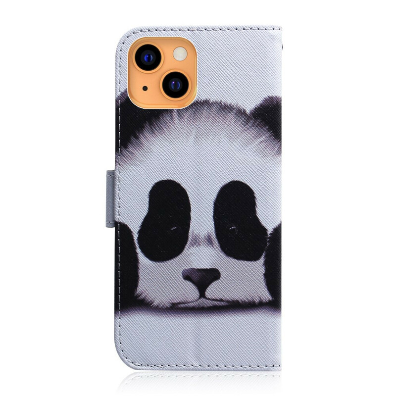 Panda iPhone 13 Gezicht Geval