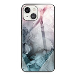 iPhone 13 Hard Case Marmer Glas