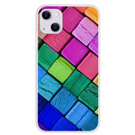 iPhone 13 Kleurrijke Kubussen Case