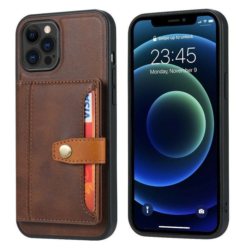 Case iPhone 13 Pro Max kaarthouder riem