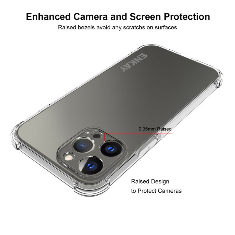 iPhone 13 Pro Max Case & Glas Combo ENKAY Scherm