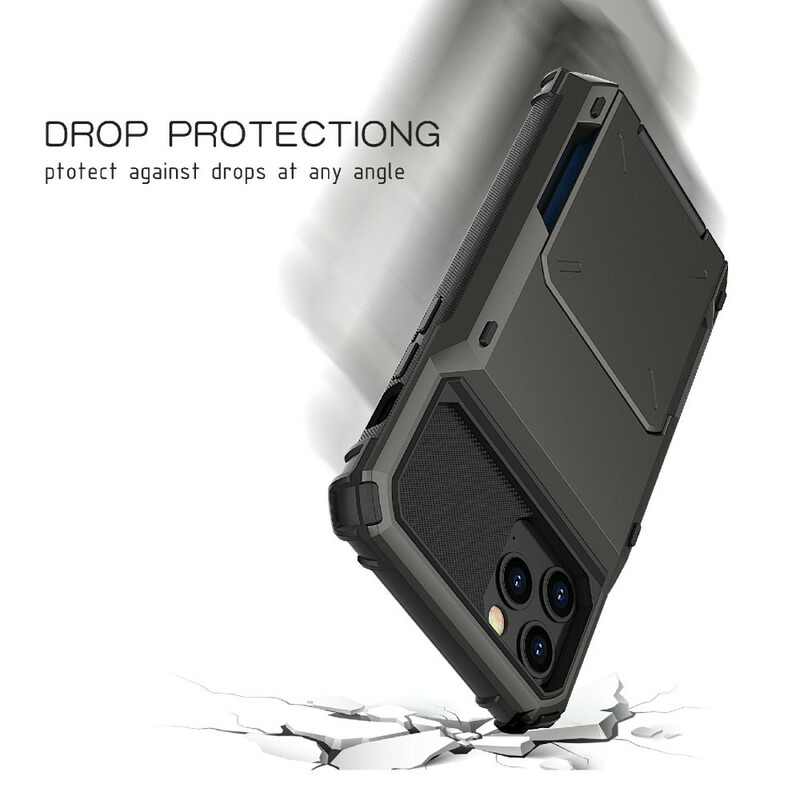Case iPhone 13 Pro Max Kaart Etui Flip Stijl