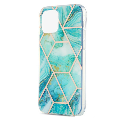 Flashy Geometrische Marble iPhone 13 Case