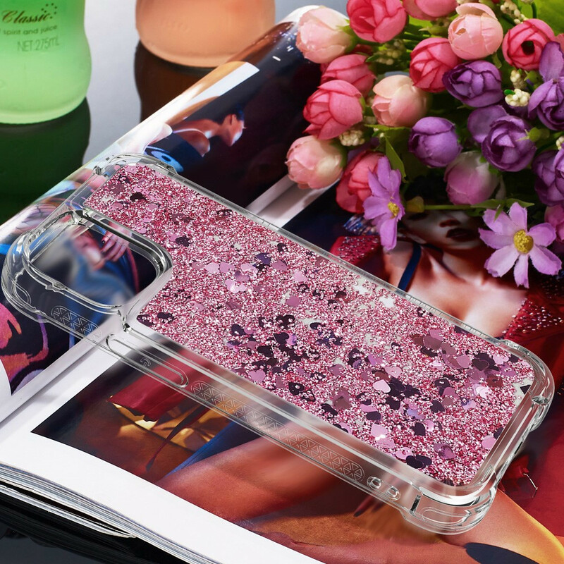 iPhone 13 hoesje wil glitter