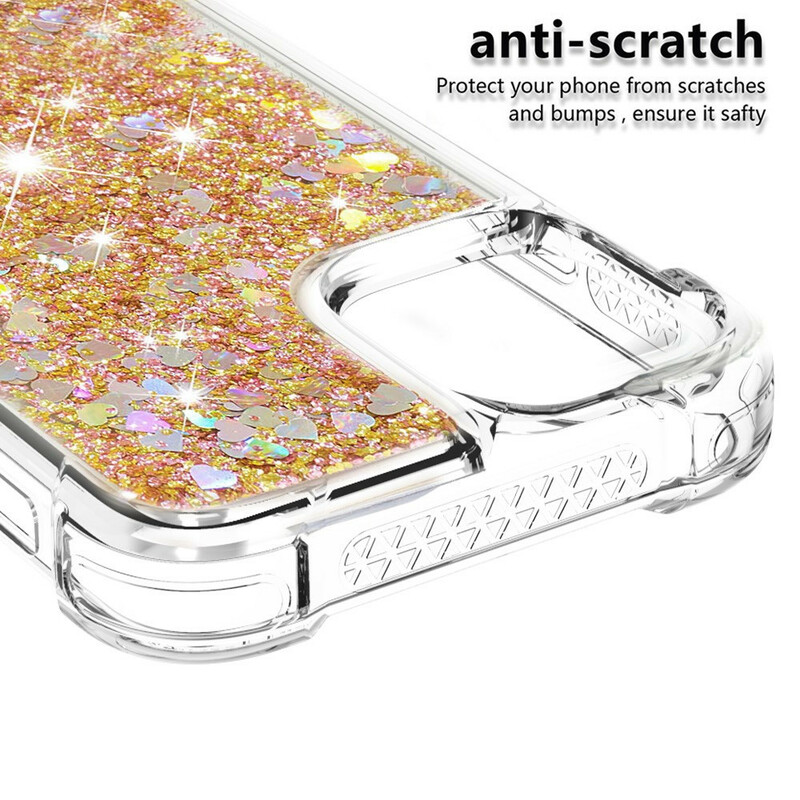 iPhone 13 hoesje wil glitter