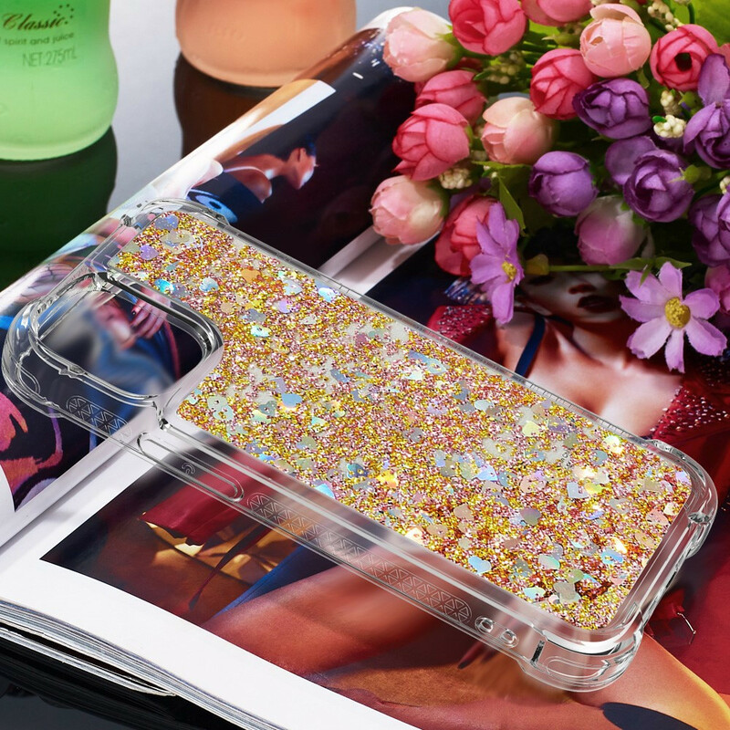 iPhone 13 hoesje wil glitter