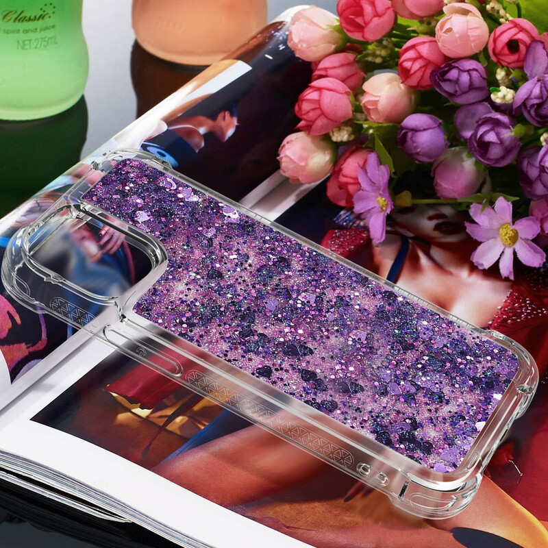 iPhone 13 hoesje wil glitter