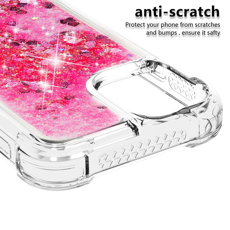 iPhone 13 hoesje wil glitter