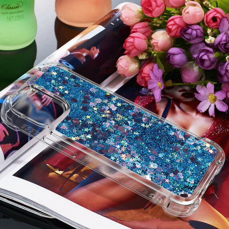 iPhone 13 hoesje wil glitter