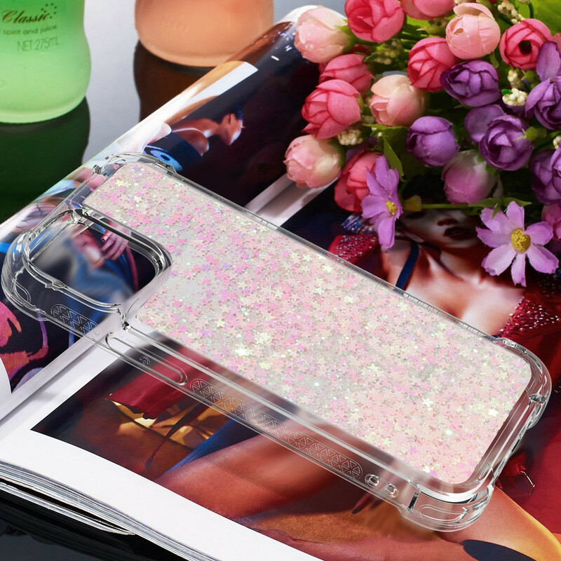 iPhone 13 hoesje wil glitter