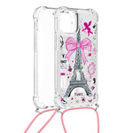 iPhone 13 hoesje met Eiffeltoren koord