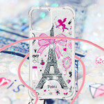iPhone 13 hoesje met Eiffeltoren koord