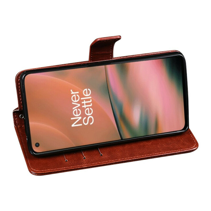 OnePlus Nord 2 5G Kunstlederen Hoesje IDEWEI
