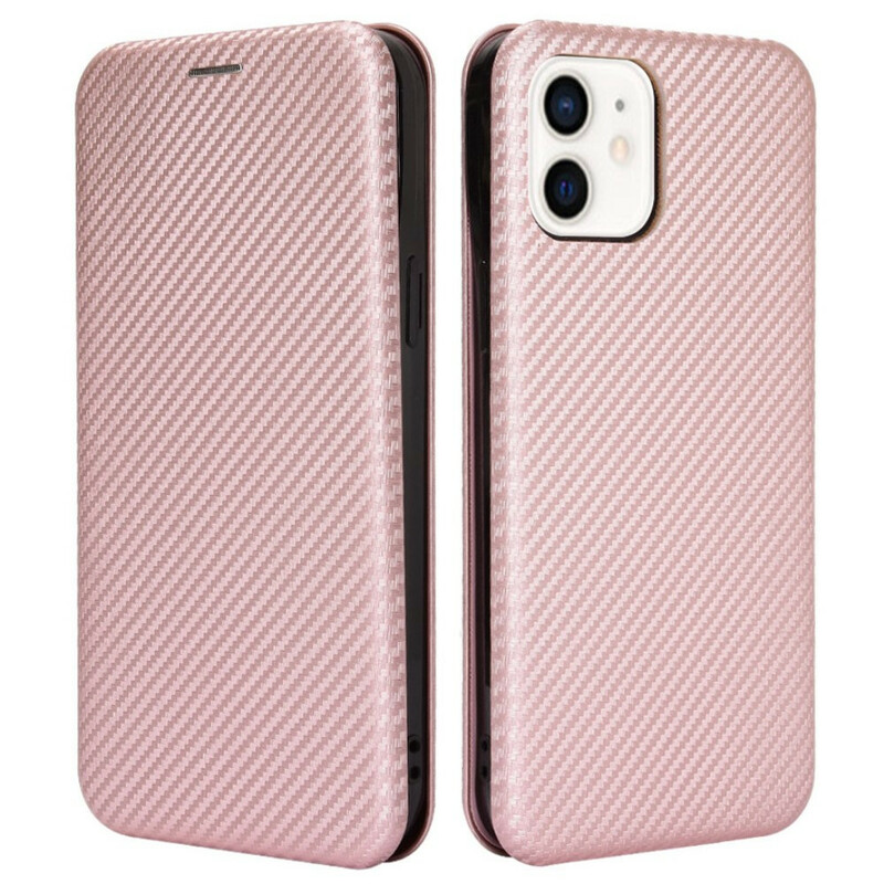 Flip Cover iPhone 13 Carbon Fiber