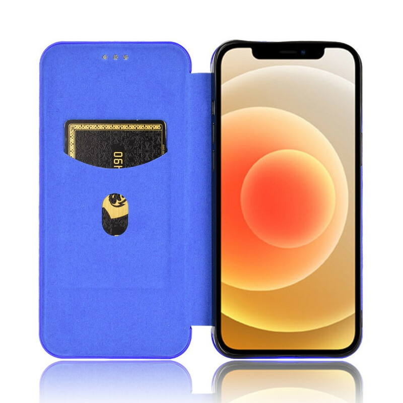 Flip Cover iPhone 13 Carbon Fiber