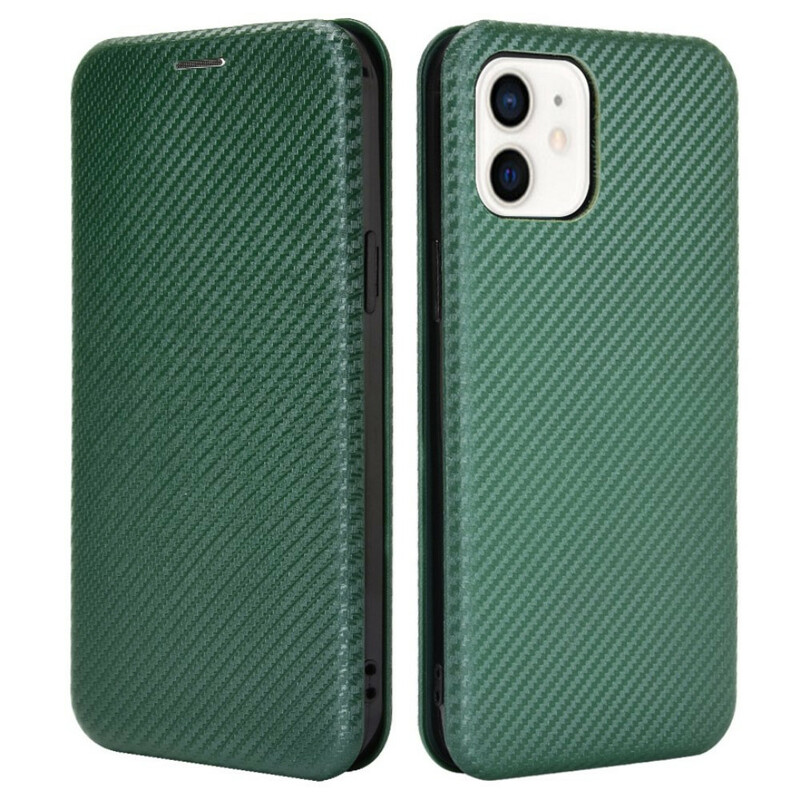 Flip Cover iPhone 13 Carbon Fiber
