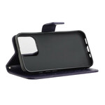 Hoesje voor iPhone 13 Boom en Uilen met sleutelkoord